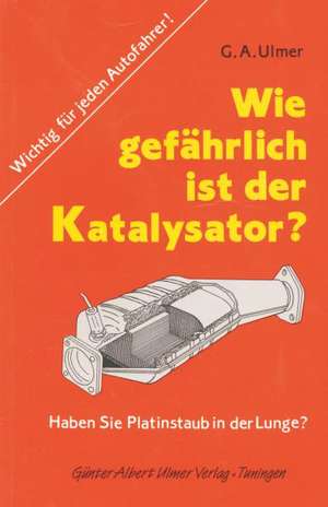 Wie gefährlich ist der Katalysator? de G. A. Ulmer