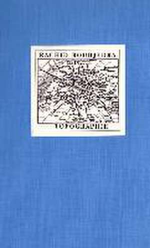 Topographie de Rachid Boudjedra