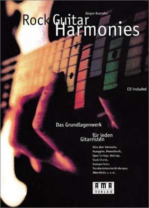 Rock Guitar Harmonies. Mit CD de Jürgen Kumlehn