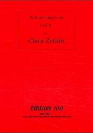 Erinnerungen an Lenin de Clara Zetkin