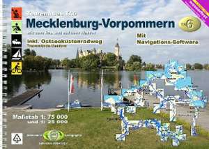 TourenAtlas Wasserwandern / TA6 Mecklenburg-Vorpommern de Erhard Jübermann