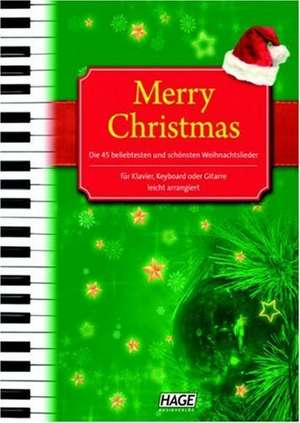 Merry Christmas für Klavier, Keyboard oder Gitarre de Werner Maus