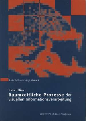 Raumzeitliche Prozesse der visuellen Informationsverarbeitung de Rainer Höger