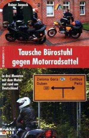 Tausche Bürostuhl gegen Motorradsattel de Rainer Janneck