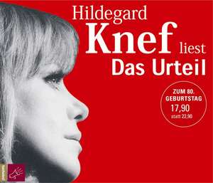 Das Urteil. 2 CDs de Hildegard Knef