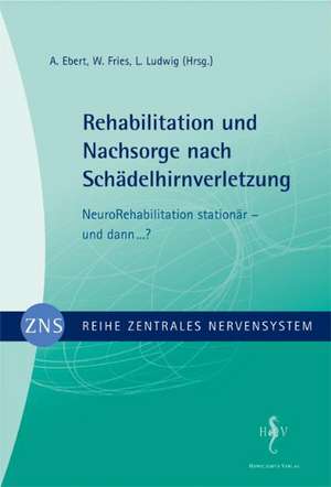 Zentrales Nervensystem - Rehabilitation und Nachsorge nach Schädelhirnverletzung Band 4 de A Ebert