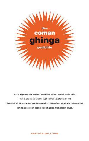 Ghinga de Dan Coman