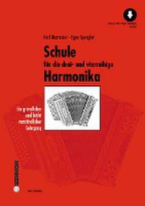 Schule für die drei- und vierreihige Steirische Harmonika de Karl Kiermaier