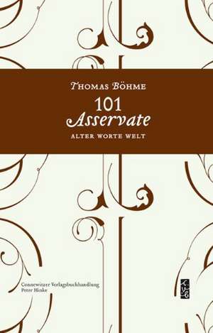 101 Asservate de Thomas Böhme