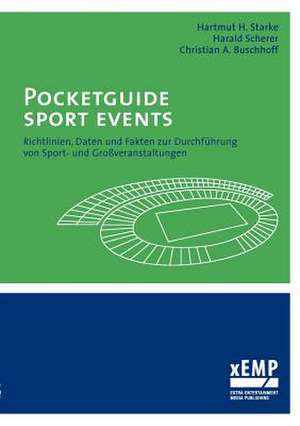 Pocketguide Sport Events de Hartmut H. Starke