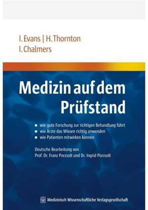 Medizin auf dem Prüfstand de Imogen Evans