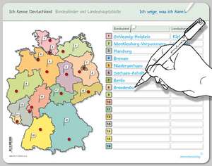 Ich kenne Deutschland - Bundesländer und Landeshauptstädte de Katrin Langhans