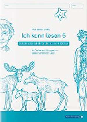 Ich kann lesen 5 - Schülerarbeitsheft für die 3. und 4. Klasse de Katrin Langhans