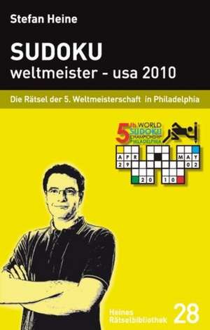 Sudoku weltmeister - usa 2010 de Stefan Heine