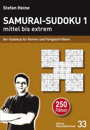 Samurai-Sudoku 1 mittel bis extrem de Stefan Heine