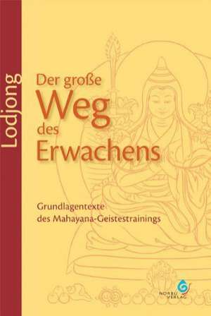 Lodjong Der große Weg des Erwachens de Lama Sönam Lhündrup