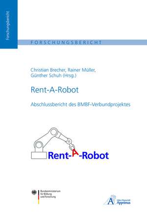 Rent-A-Robot de Christian Brecher