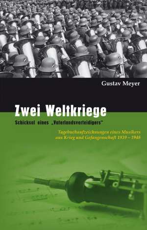 Zwei Weltkriege - Schicksal eines "Vaterlandsverteidigers" de Gustav Meyer