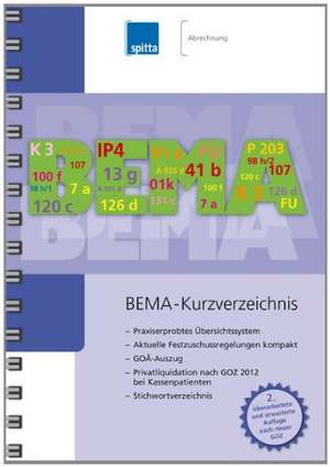 BEMA-Kurzverzeichnis de Andrea Zieringer