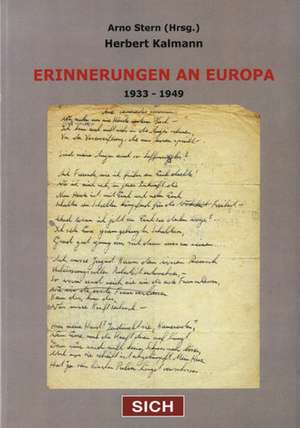 Erinnerungen an Europa de Herbert Kalmann