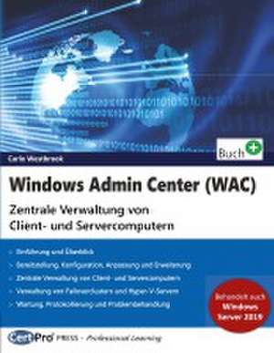Windows Admin Center (WAC) de Carlo Westbrook
