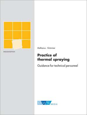 Practice of thermal spraying