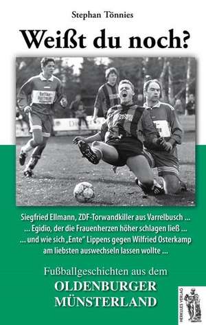 Fußballgeschichten aus dem OLDENBURGER MÜNSTERLAND de Stephan Tönnies