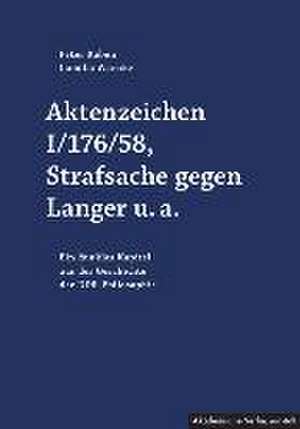 Aktenzeichen I/176/58, Strafsache gegen Langer u.a. de Peter Ruben