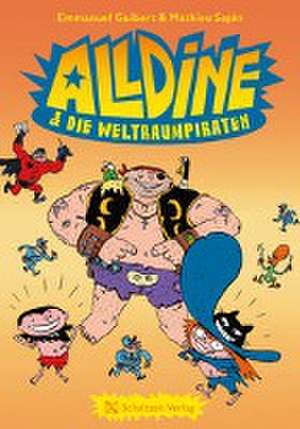 Alldine & die Weltraumpiraten de Mathieu Sapin