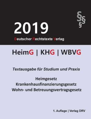 HeimG KHG WBVG de Redaktion Drv