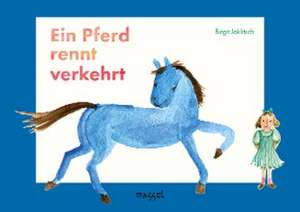 Ein Pferd rennt verkehrt de Birgit Jaklitsch