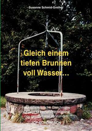 Gleich einem tiefen Brunnen voll Wasser ... de Susanne Schmid-Grether