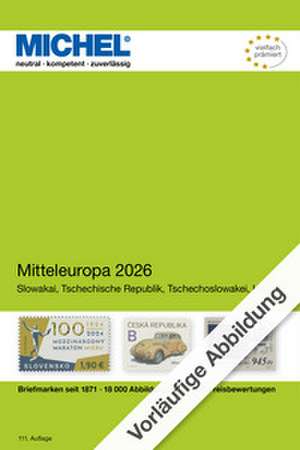 Mitteleuropa 2026 de Michel-Redaktion