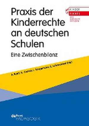 Praxis der Kinderrechte an deutschen Schulen de Adolf Bartz