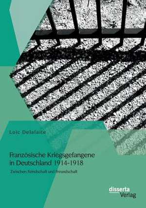 Franzosische Kriegsgefangene in Deutschland 1914-1918: Zwischen Feindschaft Und Freundschaft de Loïc Delafaite