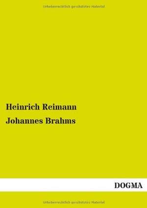 Johannes Brahms de Heinrich Reimann