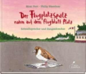 Der Flugplatzspatz nahm auf dem Flugblatt Platz de Moni Port