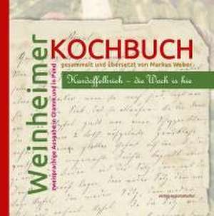 Weinheimer Kochbuch de Markus Weber