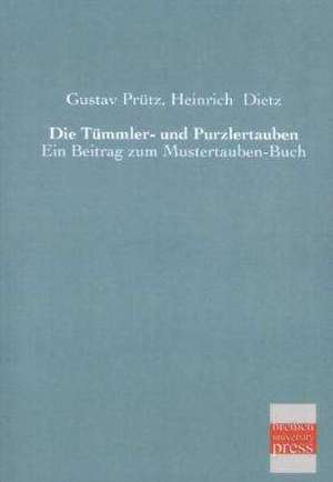 Die Tümmler- und Purzlertauben de Gustav Prütz