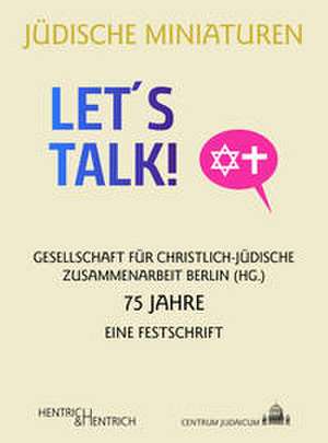Let's talk de Gesellschaft für Christlich-Jüdische Zusammenarbeit Berlin