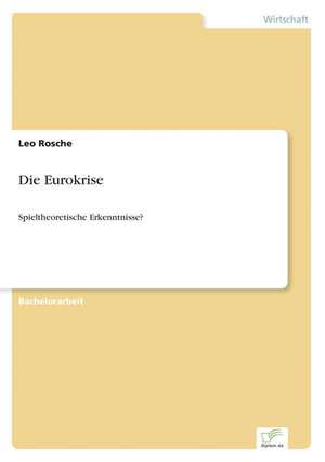 Die Eurokrise de Leo Rosche