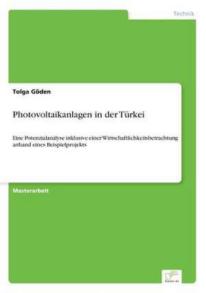 Photovoltaikanlagen in der Türkei de Tolga Göden