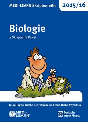 MEDI-LEARN Skriptenreihe 2015/16: Biologie im Paket de Sebastian Huss