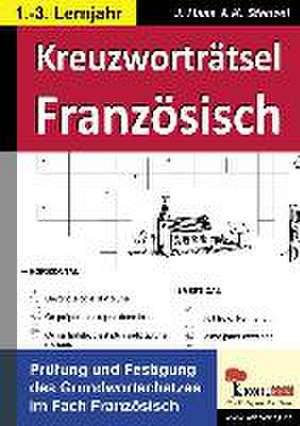 Kreuzworträtsel Französisch de J. Haas