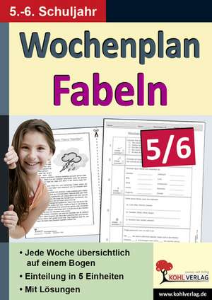 Wochenplan Fabeln 5/6