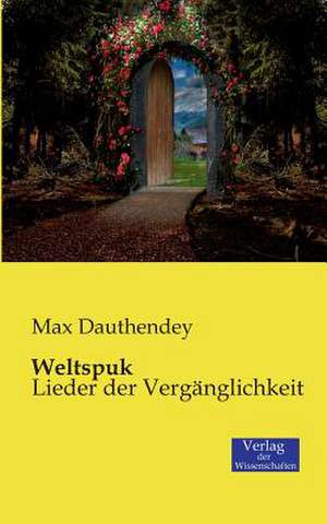 Weltspuk de Max Dauthendey