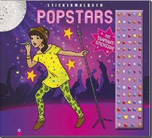 Stickermalbücher "Popstars"