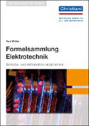 Formelsammlung Elektrotechnik de Paul Müller