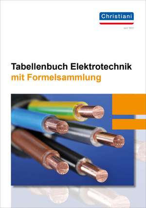 Tabellenbuch Elektrotechnik de René Bornfelder