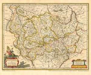 Historische Karte: Braunschweig und Magdeburg 1636 (Plano) de Janssonius Johannes